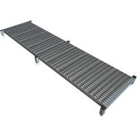 Adjustable Height One-Step Work Platform, 24" W x 97" D, 800 lbs. Capacity, All-Welded CSL Industriel Inc.