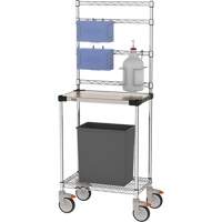 Poste de d&eacute;sinfection, Acier inoxydable, 24" x 60" x 14", Capacit&eacute; 900 lb CSL Industriel Inc.
