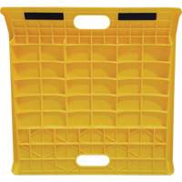 Rampe de trottoir portable en poly pour diable, Capacit&eacute; de 1000 lb, 27" la x 27" lo CSL Industriel Inc.