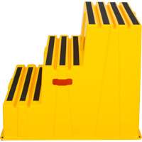 Escabeau industriel, 3 marches, 34-13/16" x 22-7/16" x Hauteur 28-1/2" CSL Industriel Inc.
