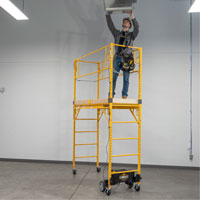Motorized System for Climb-N-Go Scaffolding CSL Industriel Inc.