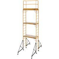 Trousse compl&egrave;te de tour d'&eacute;chafaudage pour cloison s&egrave;che de 18', 122" p x 236" h CSL Industriel Inc.