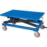 Manual Scissor Lift Table, 37-3/8" L x 23-5/8" W, Steel, 660 lbs. Capacity CSL Industriel Inc.