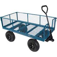 Wagon avec c&ocirc;t&eacute;s rabattables, 24" la x 48" la x Capacit&eacute; 800 lb CSL Industriel Inc.