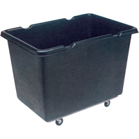 Chariots-caisse pour usage l&eacute;ger Econocarts, Plastique recycl&eacute; noir, 39" lo x 27" la x 29" h, Volume 12 pi³, Capacit&eacute; 200 lb CSL Industriel Inc.