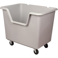 Chariot-caisse Starcart &agrave; c&ocirc;t&eacute; ouvert, Poly&eacute;thyl&egrave;ne, 43" lo x 31" la x 36" h, Volume 19 pi³, Capacit&eacute; 800 lb CSL Industriel Inc.