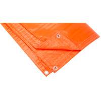 B&acirc;ches isol&eacute;es, Poly&eacute;thyl&egrave;ne, Orange, 20' x 12' x 8 mils CSL Industriel Inc.