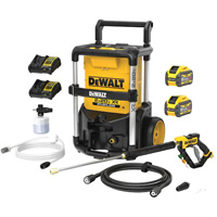 Ensemble de laveuse &agrave; pression avec moteur sans balai 2X20V MAX*, avec FLEXVOLT, &agrave; pile, 1600 PSI, 1,2 gal./min CSL Industriel Inc.