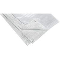 B&acirc;che isol&eacute;e, Poly&eacute;thyl&egrave;ne, Blanc, 20' x 12' x 8 mils CSL Industriel Inc.