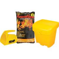 Ensemble de produit de d&eacute;glaçage intense Firestorm avec 56 sacs, Sac, 44 lb (20 kg), Point de fonte -32°C (-25°F) CSL Industriel Inc.