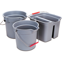 Brute&reg; Bucket, 3.5 US Gal. (14 qt.) Capacity, Grey CSL Industriel Inc.
