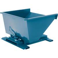 Self-Dumping Hopper, Steel, 3/4 cu.yd., Blue CSL Industriel Inc.