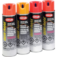 Industrial Quik-Mark Solvent-Based Inverted Marking Paint, 17 oz., Aerosol Can CSL Industriel Inc.
