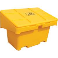 Salt Sand Container SOS, With Hasp, 42" x 29" x 30", 11 cu. Ft., Yellow CSL Industriel Inc.