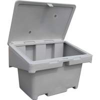 Salt Sand Container SOS, With Hasp, 42" x 29" x 30", 11 cu. Ft., Grey CSL Industriel Inc.