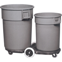 Socle roulant Tandem Brute, Noir CSL Industriel Inc.