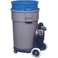 Socle roulant Tandem Brute, Noir CSL Industriel Inc.