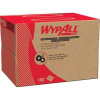 Chiffons WypAll pour l'huile, la graisse et l'encre, Sp&eacute;cialis&eacute;, 16-4/5" lo x 12" la CSL Industriel Inc.