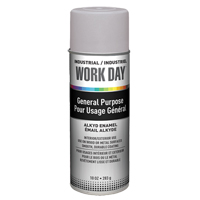 Industrial Work Day Paint, Grey, Very Flat, 10 oz., Aerosol Can CSL Industriel Inc.