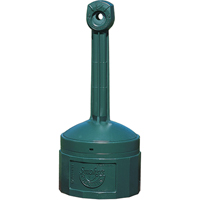 Cendriers Smoker's Cease-Fire, Sur pied, Plastique, Capacit&eacute; 1 gal. US, Hauteur 30" CSL Industriel Inc.
