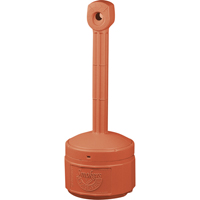 Cendriers Smoker's Cease-Fire, Sur pied, Plastique, Capacit&eacute; 1 gal. US, Hauteur 30" CSL Industriel Inc.