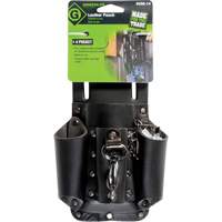Poche pour ceinture porte-outils, Porte-outil multiple, Cuir, 4 Poches CSL Industriel Inc.