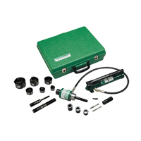 Ensemble de poinçonnage avec pompe manuelle et poinçons Slug-Buster CSL Industriel Inc.