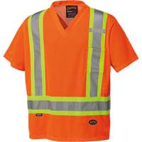5994 High-Visibility Safety T-Shirt, Polyester, 2X-Large, High Visibility Orange CSL Industriel Inc.