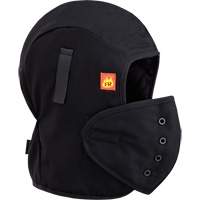 566A Flame Resistant Quilted Hardhat Liner, Black, Cotton CSL Industriel Inc.