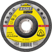 A 624 T Supra Kronenflex&reg; Grinding Disc, 5" x 1/4", 7/8" Arbor CSL Industriel Inc.