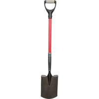 Pelles robustes, Fibre de verre, Lame Acier au carbone, Manche en Prise en D, Longueur 30-1/2" CSL Industriel Inc.