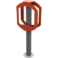 Supports pour bicyclettes Bike Stop, Acier, 2 bicyclettes CSL Industriel Inc.