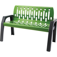 Bancs Stream, Acier, 48" lo x 48" la x 34" h, Vert CSL Industriel Inc.