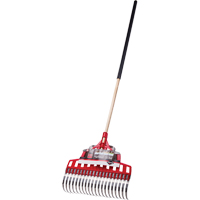 Multi-Purpose Lawn Rake, 20" Blade, 20 Tines, Hardwood Handle, Steel Blade CSL Industriel Inc.