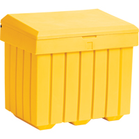 Economy Salt Sand Storage Container, 32" x 23" x 27-1/2", 10 cu. Ft., Yellow CSL Industriel Inc.