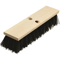 Heavy-Duty Street Broom, 16", Coarse/Stiff, Polypropylene Bristles CSL Industriel Inc.