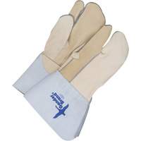 One-Finger Leather Mitts, Grain Cowhide, Size 11 CSL Industriel Inc.