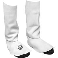 Leather Welding Spats, 15" L, Pearl Grey CSL Industriel Inc.