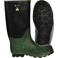 Journeyman&reg; Boots, Rubber, Steel Toe, Size 8, Puncture Resistant Sole CSL Industriel Inc.