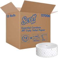 Scott&reg; Essential Toilet Paper, Jumbo/Coreless Roll, 2 Ply, 1150' Length, White CSL Industriel Inc.