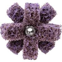 Scotch-Brite Cross Buff, BF-XB, 1-1/2" Dia., Medium Grit, Aluminum Oxide CSL Industriel Inc.