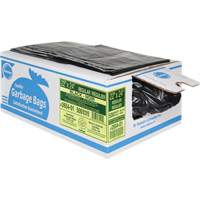 2600 Series Industrial Garbage Bags, Regular, 24" W x 22" L, Black CSL Industriel Inc.