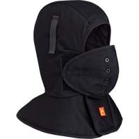 565A Flame Resistant Quilted Long Neck Hardhat Liner, Black, Cotton CSL Industriel Inc.