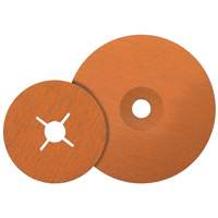 Coolcut XX Sanding Disc, Aluminum Oxide/Ceramic, 24, 4-1/2" Dia x 7/8" Arbor CSL Industriel Inc.