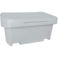Contenant de rangement robuste pour l'ext&eacute;rieure pour sel et sable, 24" x 48" x 24", 10 pi³, Gris CSL Industriel Inc.