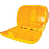 Salt & Sand Storage Bins, With Hasp, 21" x 27" x 26", 4.24 cu. ft., Yellow CSL Industriel Inc.