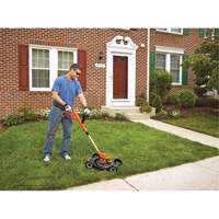 3-in-1 Compact Mower, Push Walk-Behind, Electric, 12" Cutting Width CSL Industriel Inc.