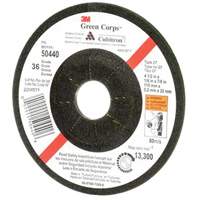 Green Corps Flexible Grinding Wheel, 4-1/2" x 1/8", 7/8" Arbor, Ceramic, Type 27 CSL Industriel Inc.