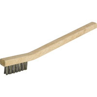 Petites brosses industrielles de nettoyage, Acier inoxydable, 3 x 7 rangs de fils, Longueur 7-3/4" CSL Industriel Inc.