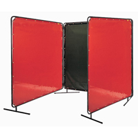 &eacute;cran et cadre pour soudage, Vert olive, 6' x 6' CSL Industriel Inc.